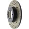 Centric Parts Sport Drilled/Slotted Brake Rotor, 127.42004R 127.42004R - alternate 3
